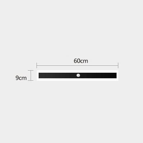 Minimalist Linear LED Sensor Wall Light, Human Body Motion Activated Long Strip Wall Sconce s - Indoor Bedside Lamps for Hallway, Bedroom, Indoor Lighting Fixture