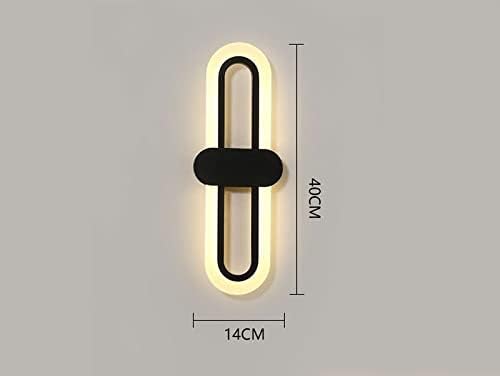 ANALYST Bedroom Bedside Modern Minimalist Living Room Background Wall Led Three-Color Light-Changing Wall Lamp Simple Aisle Balcony Lamp,Wall Decorations