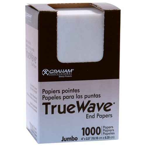 Graham Jumbo End Papers for Hair Perms- 2.5 x 4-1000ct" "