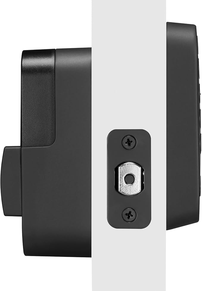 Yale Assure Lock 2 Keypad with Wi-Fi Connect, Black Suede Deadbolt for Vacation Rental Hosts, YRD410-CB1-BSP