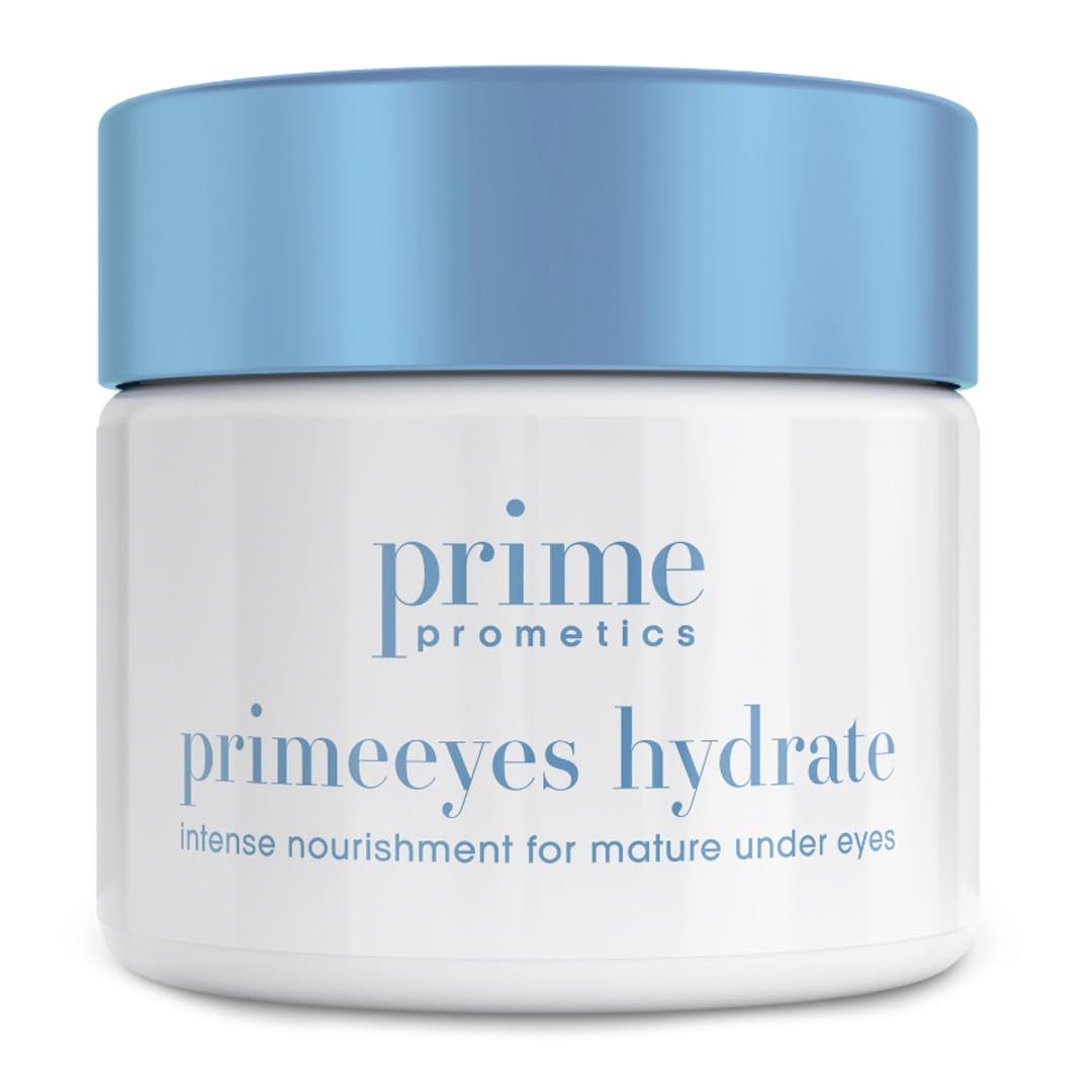 PrimeEyes Hydrate Under Eye Cream for Mature Women â Hydrating Eye Cream for Dark Circles and Wrinkle Repair â Soft, Glowing & Healthy Under Eyes