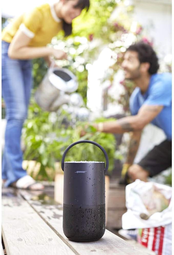 Bose Portable Smart Speaker — Wireless Bluetooth Speaker with Alexa Voice Control Built-in, Black