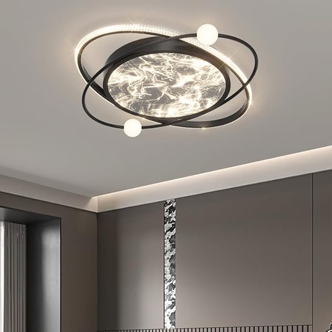 Pendant Lights, Nordic Decoration Home Bedroom Decor Smart led Lamps Ceiling Lights for Living Room Indoor Lighting lamparas(I Style,Warm White)