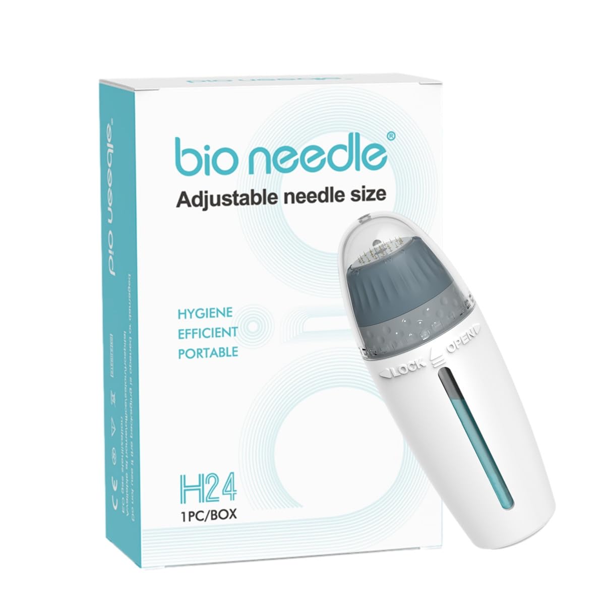 Hydra Needle Serum Applicator Tools Hydra Stamp,Professional Micro Needling Tools