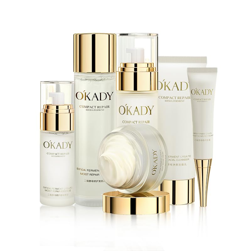Bifida Ferment Lysate Moist Repair Set Six skin care products complete skin care process contains Bifida Ferment Lysate ingredients, moisturize and nourishmake the skin soft and smooth