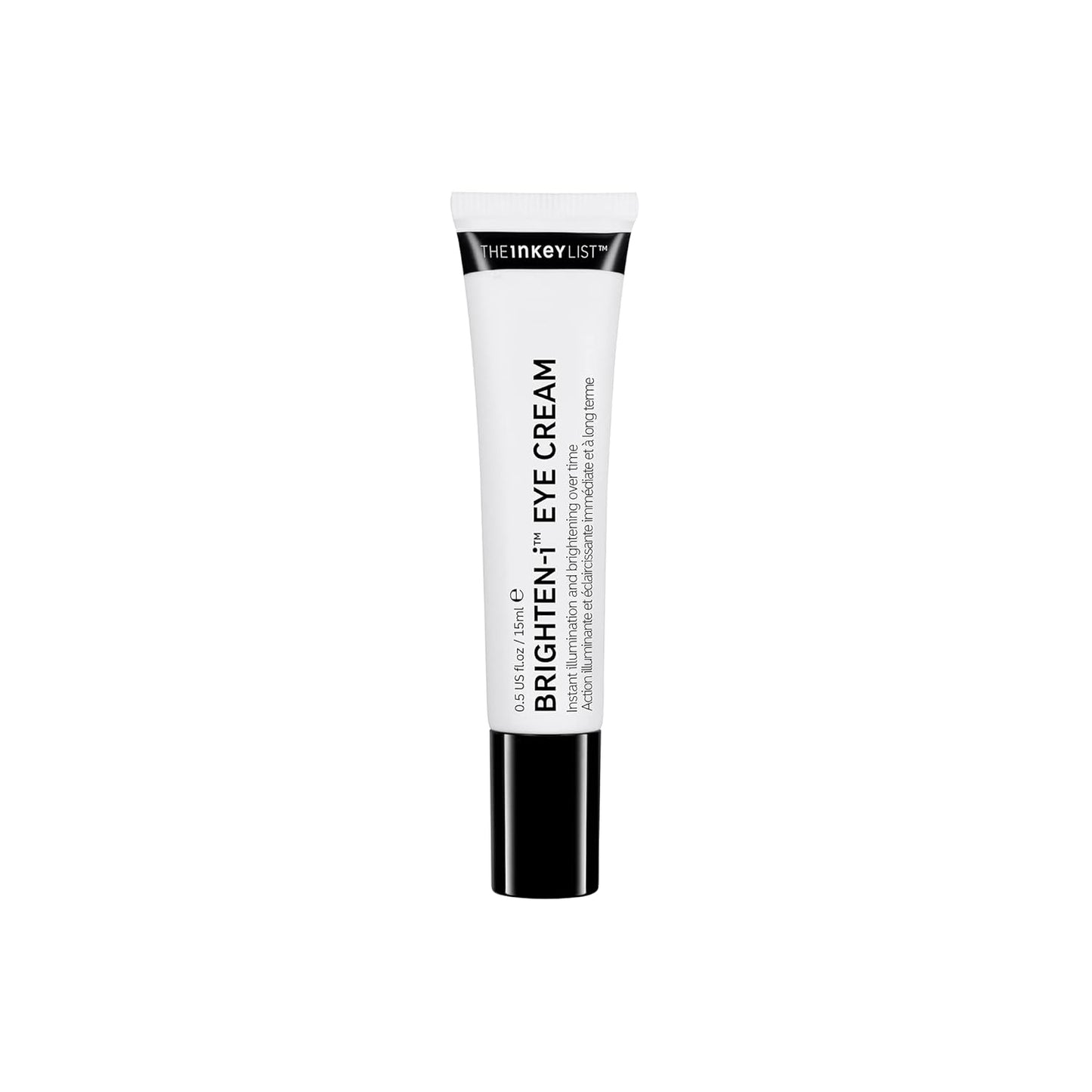 The INKEY List Brighten-I Eye Cream, Under-Eye Cream Helps Reduce Appearance of Dark Circles and Boost Skinâs Glow, Makeup Under-Eye Primer, 0.50 fl oz