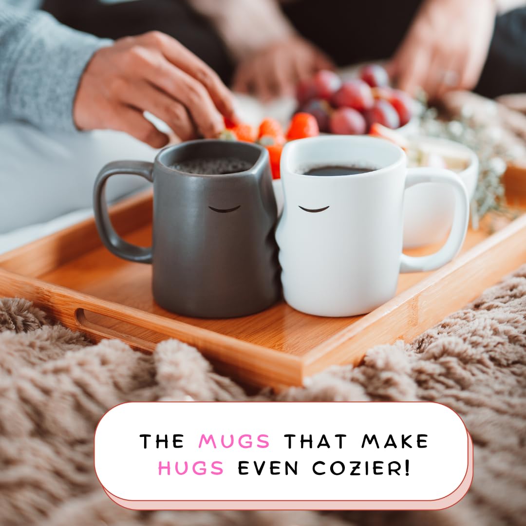 Occasionals Kissing Couple Mug Set, Wedding present for Couples 2025, Engagement Gifts, Valentines Day, Cute Matching Couple Coffee Cups Bride and Groom Husband and Wife, His and Hers, Mr and Mrs