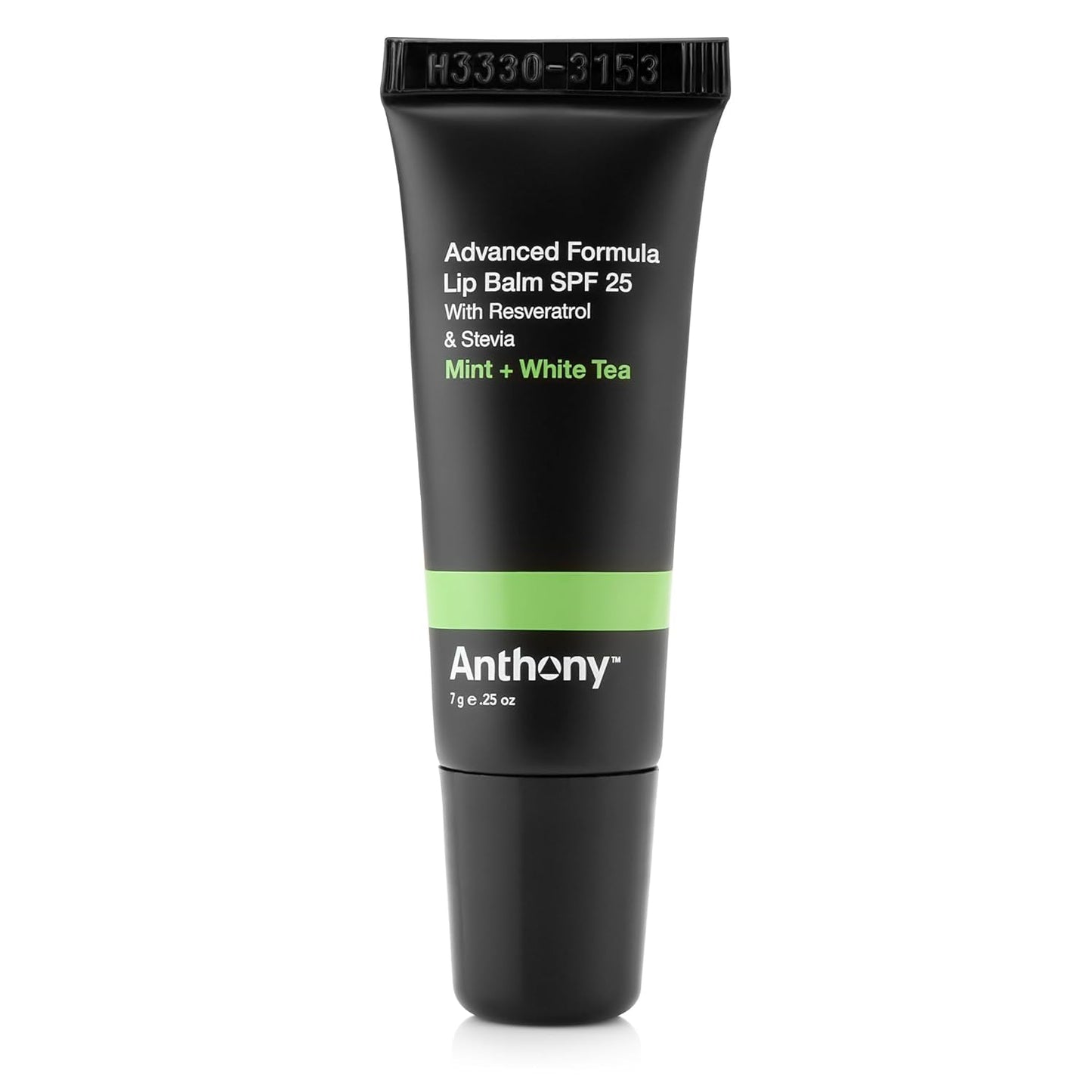 Anthony 25 SPF Lip Balm with Sunscreen for Lips â Contains Green Tea Extract, Shea Butter & Vitamin E â Moisturizing Repair Care Treatment for Chapped & Dry Lips â Mint & White Tea Flavor