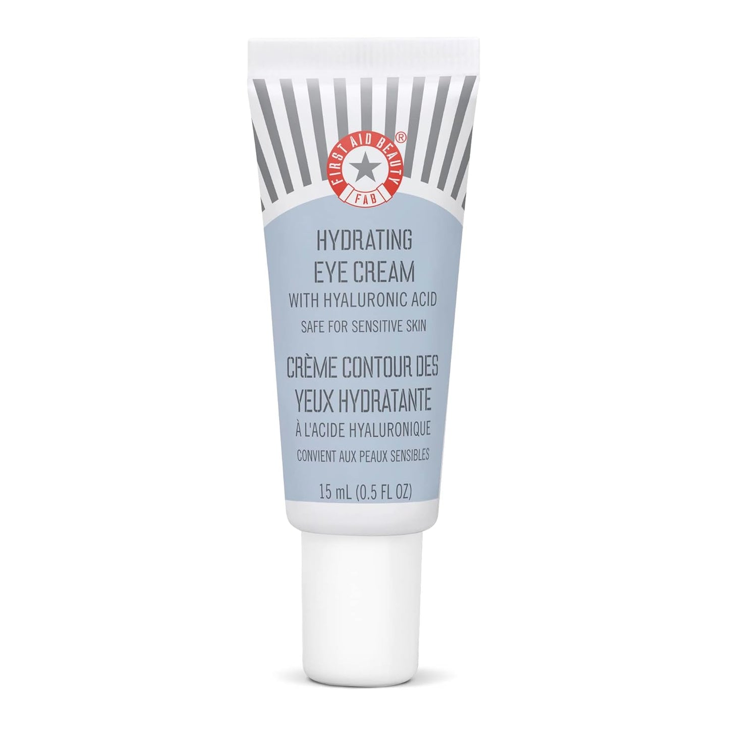 First Aid Beauty Hydrating Eye Cream With Hyaluronic Acid â Helps Reduce Puffiness and Hydrate, Smooths Fine Lines & Wrinkles â 0.5 oz