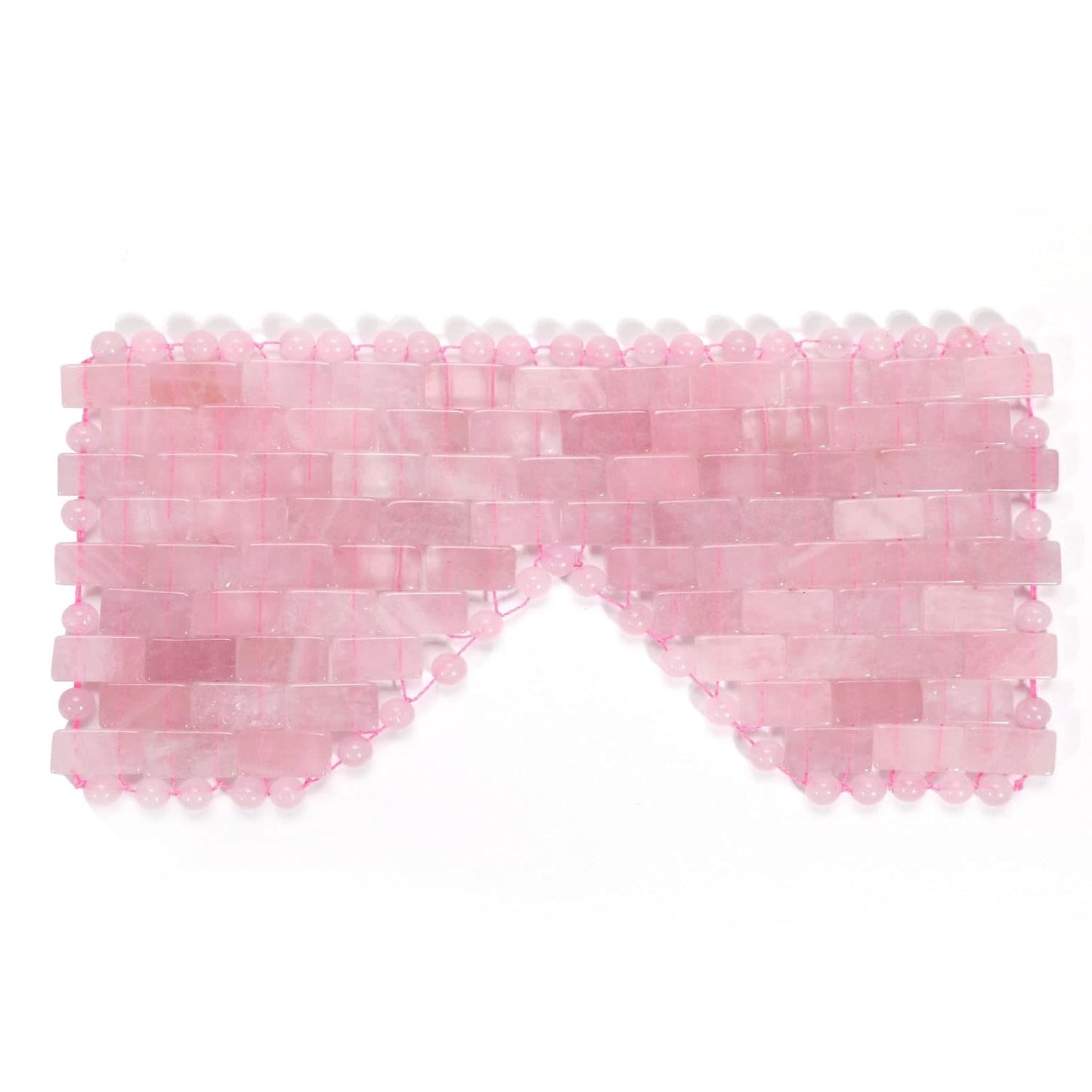 Jade Eye Mask, Rose Quartz Eye Maskï¼Gemstone Eye Mask Anti Aging Therapy Hot or Cold Using