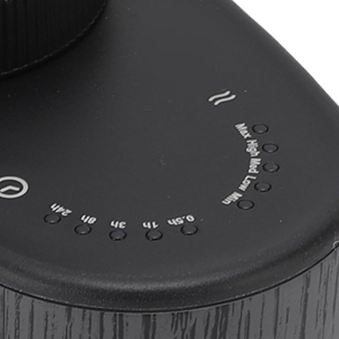 Jiawu Essential Oil Diffuser, Waterless 60ML Smart Aromatherapy Diffuser, Smart Scent Air Machine with APP Control for Bedroom, Living Room, Car, Office (Black)