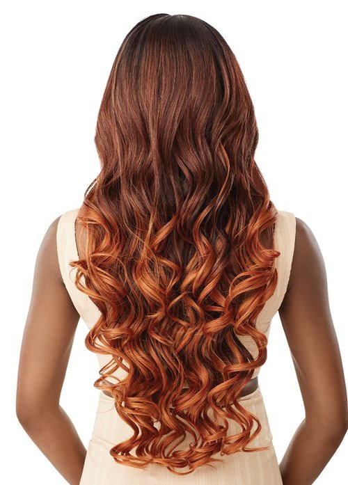 Outre Lace Front Wig - Perfect Hair Line 13x6 - AURABEL (DR2/CREAMY TOFFEE)