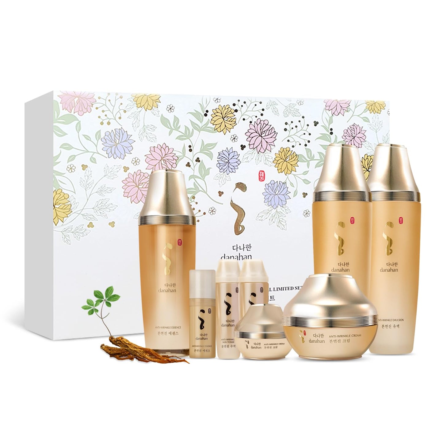 Bon Yeon Jin Skin Care 4pcs Special Set | Anti-Wrinkle, Moisturizing, Hydrating, Soothing, Korean Skin Care, Korean Skin Care Set