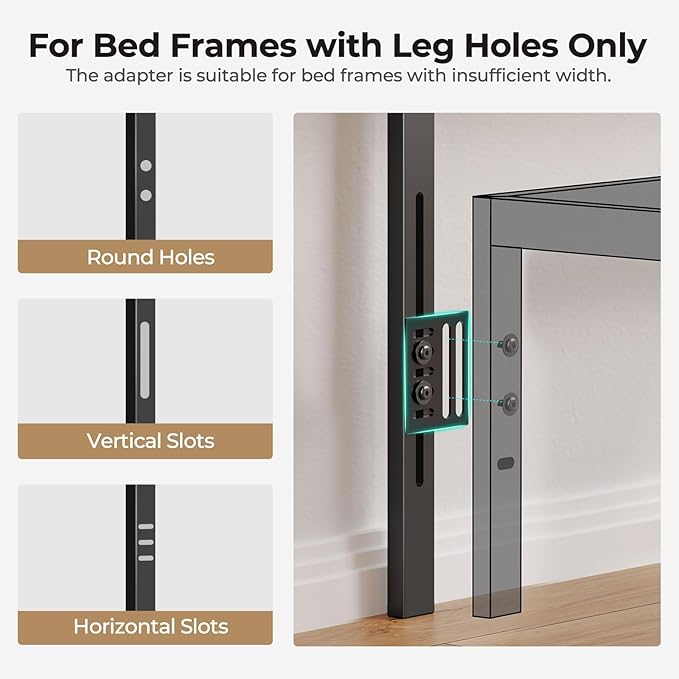 GREENSTELL Headboard for Full Size Bed with 60,000 DIY Color of LED Light, USB & Type C Post, Attach Frame, Height Adjustable, Gray Wall Mounted Head Boards Only, Sturdy & Stable, Comfortable, Full