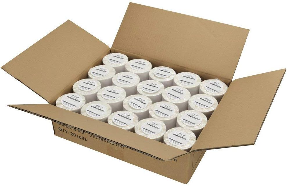 100 Rolls 4XL Labels 4" x 6" Address Shipping Labels 1744907 Compatible for 4XL LabelWriter, 220 Labels/Roll