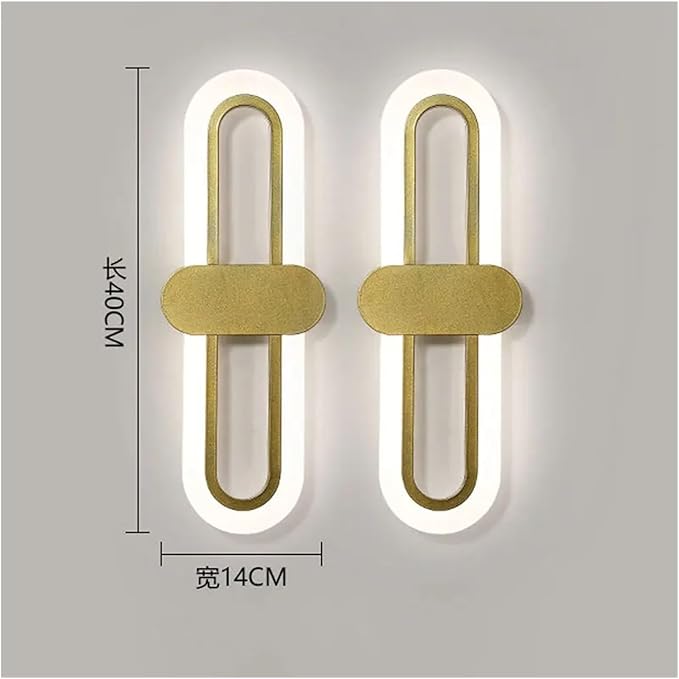 Bedroom Bedside Modern Minimalist Living Room Background Wall led lamp Simple Aisle Balcony,Luxury
