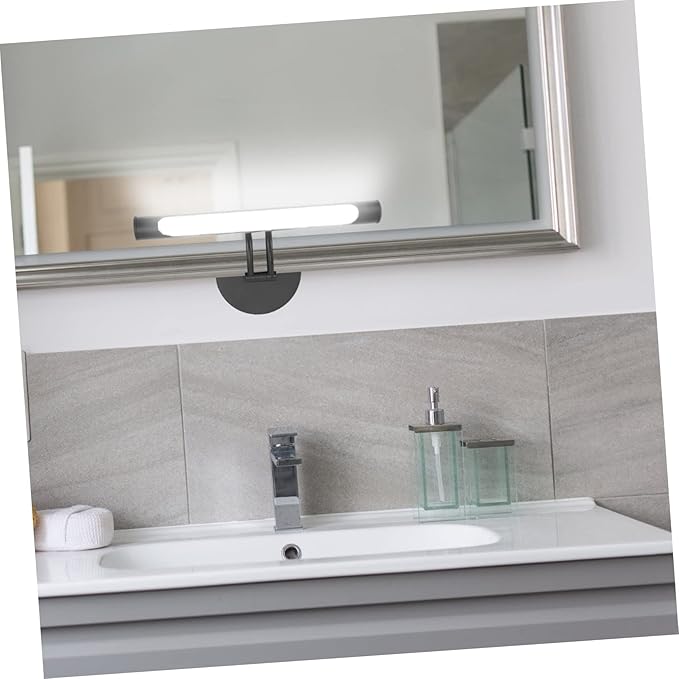 VILLCASE Makeup Mirror LED Front Light with Charging Brightness for Bathroom and Bedroom Three Color Temperature Wall Lamp for Dressing Table and Mirror Cabinet