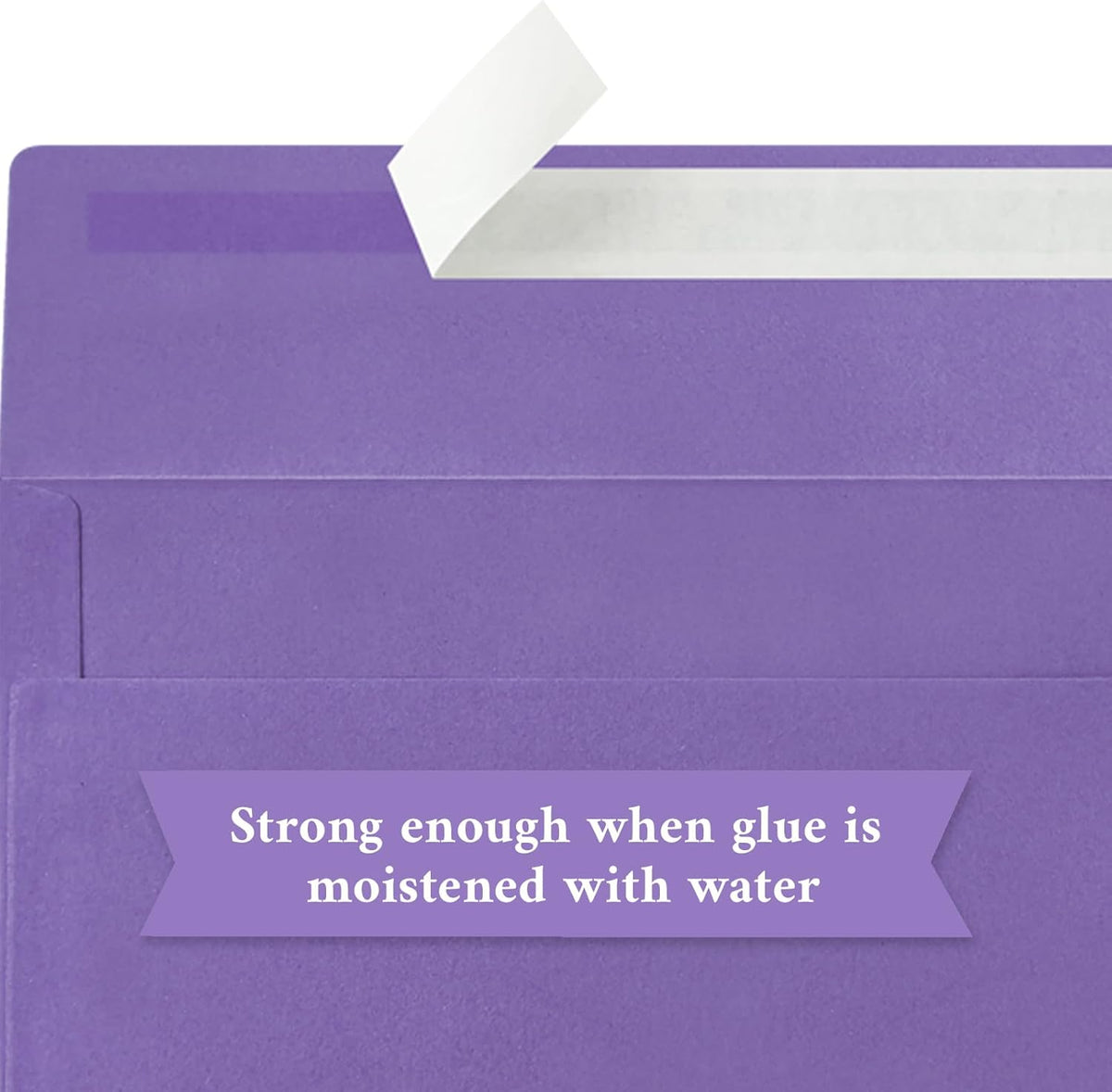 50 Pack #10 Business Envelopes, Dark Purple Standard Envelopes Self Seal, Letter Size Mailing Envelopes for Checks Letters Invoices Christmas Birthday Graduation Wedding, 4 1/8 x 9 1/2 Inch