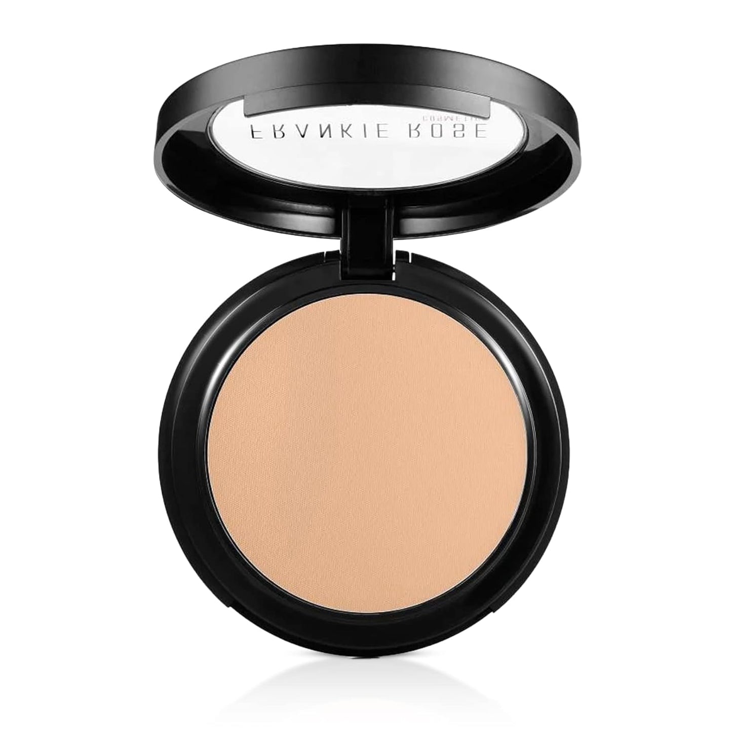 Frankie Rose Cosmetics Powder Foundation â Full Coverage Face Powder For Pores & Imperfections, Evens Out Skin Tone & Shine-Control | 58 Grams (Cream Puff)