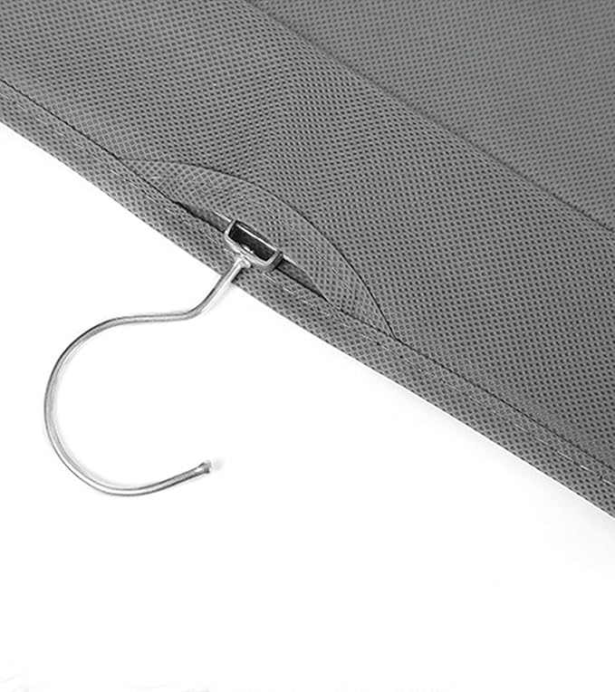 Handbag Storage Hanging Purse Organizer Bedroom Organization Dust-Proof Holder Bag for Wardrobe Closet (Black-2Pack)