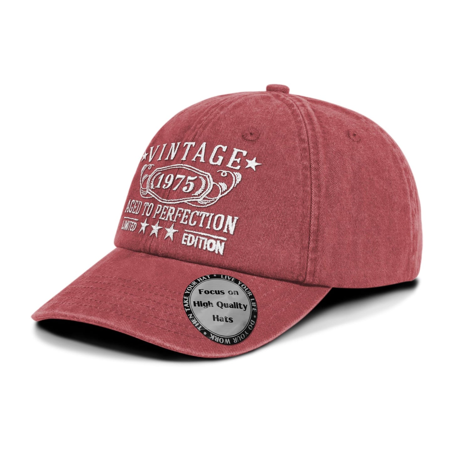 50th Birthday Gifts for Her Women Wife Sister,1975 Mom Gifts for 50 Year Old Woman Man Vintage Hat,Parents Turing 50th