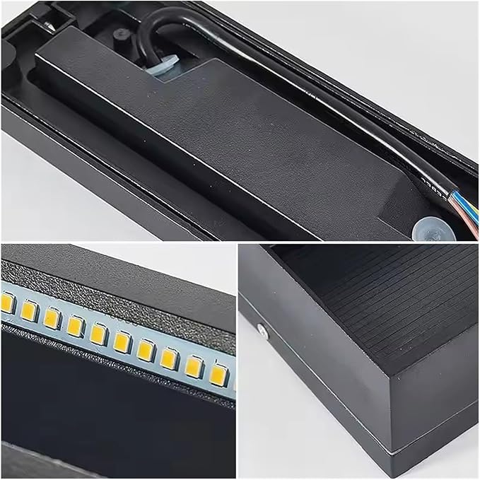 LED Stair Light Mounted Wall Lamp Indoor and Outdoor Garden Corridor Lights,Simple