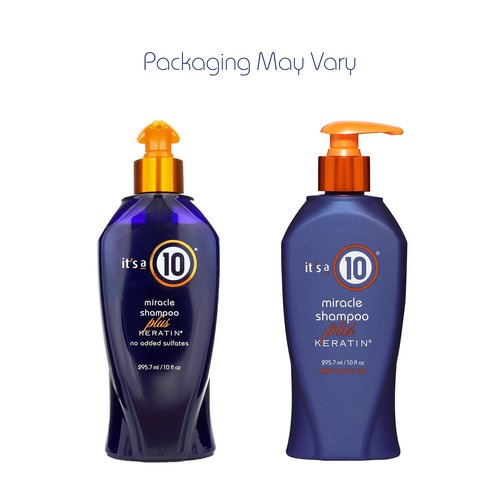 It's a 10 Haircare Miracle Shampoo Plus Keratin, 10 fl. oz. (Pack of 3)
