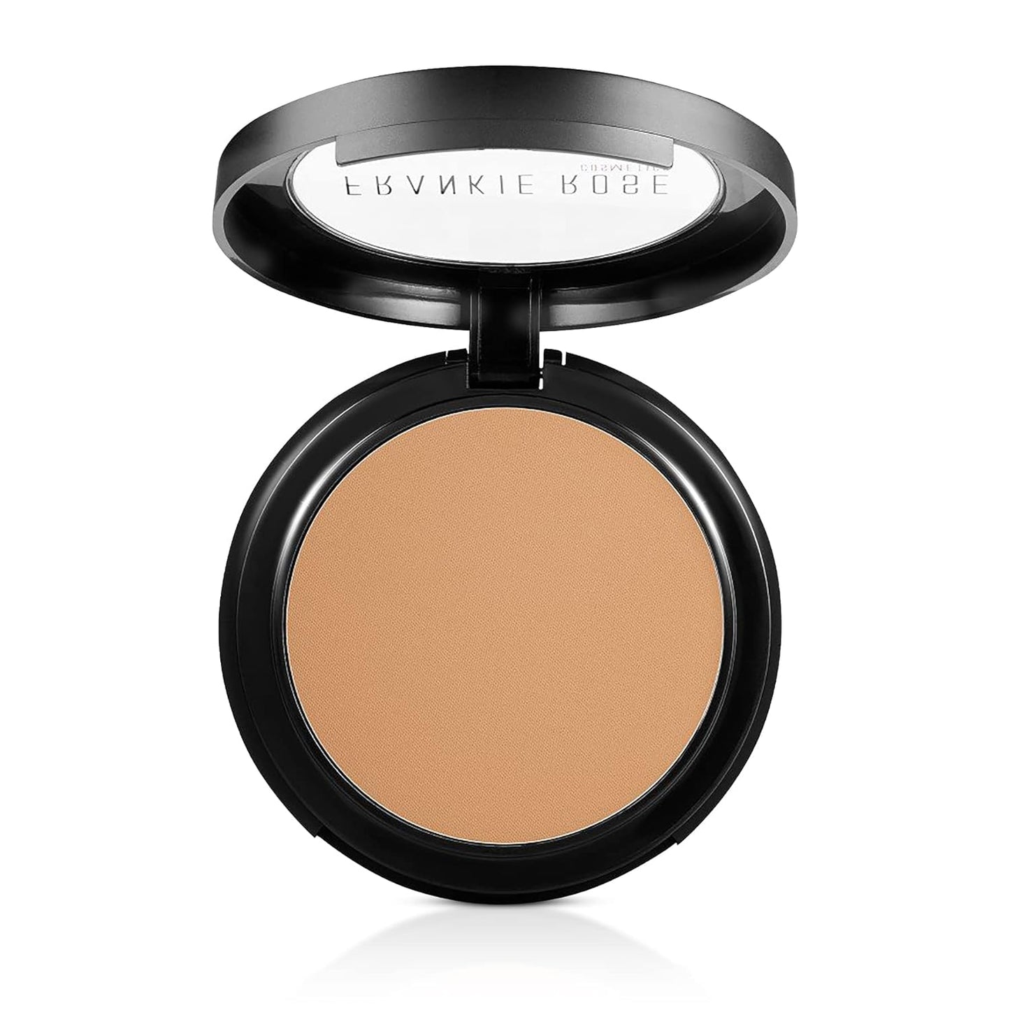 Frankie Rose Cosmetics Powder Foundation â Full Coverage Face Powder For Pores & Imperfections, Evens Out Skin Tone & Shine-Control | 58 Grams (Olive)