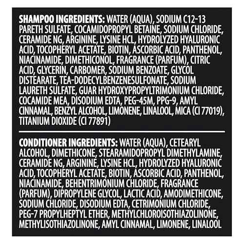 TRESemm? Rich Moisture Shampoo and Conditioner 2 Count Rich Moisture for Dry Hair Formulated With Vitamin E and Biotin 28 oz