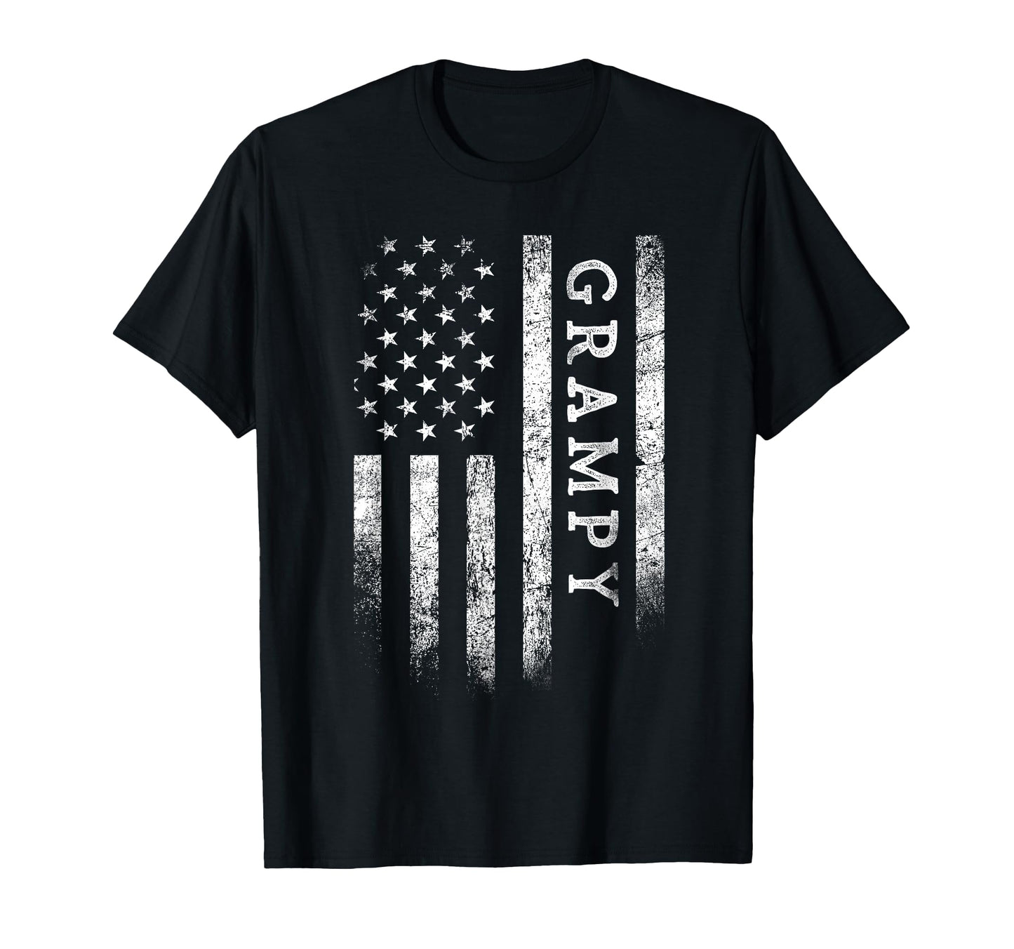Grampy American Flag Grampy Gifts Patriotic Father's Day T-Shirt