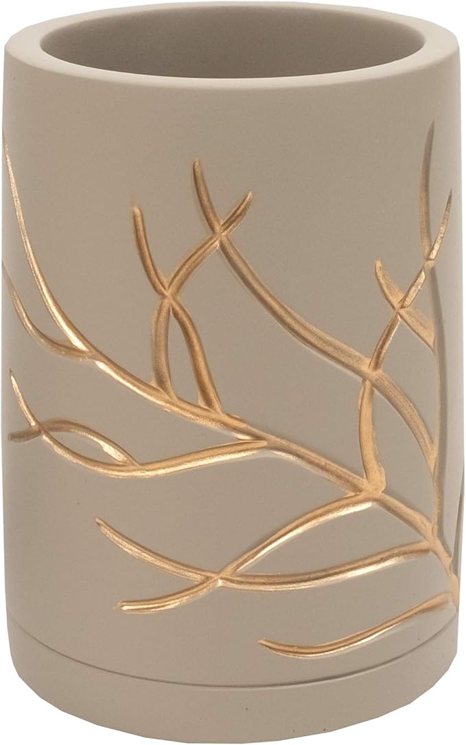 Sweet Home Collection Bathroom Accessories Sets Unique Collections Modern Classic Contemporary Decorative Beautiful Designs Bath Shower Tub Décor, Tumbler, Branches(Pack of 1)