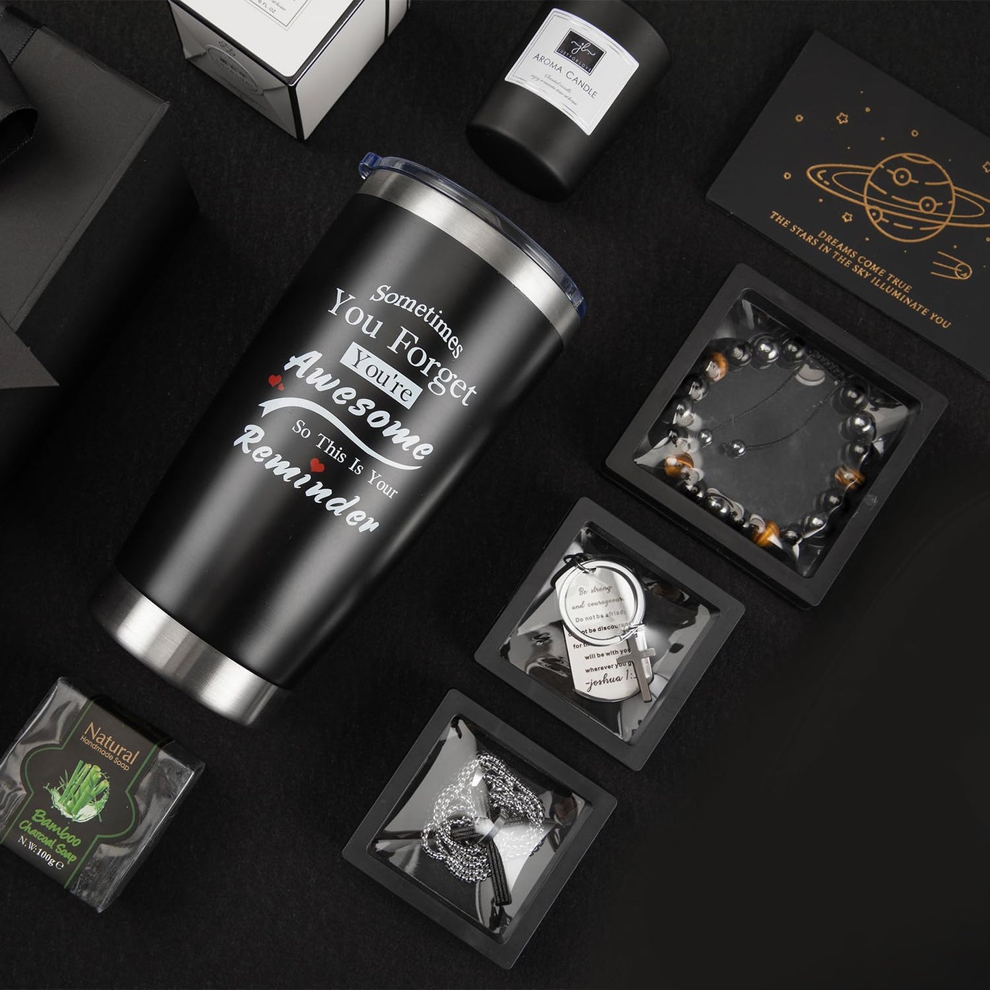 Men Gift Set,Gift Box for Men Birthday Gifts for Men Gift Baskets for Men Male Retirement Gifts Man Gifts Set Unique Birthday Gift Box Presents for Dad,Husband,Boyfriend,Coworker,Son,Christmas Gift