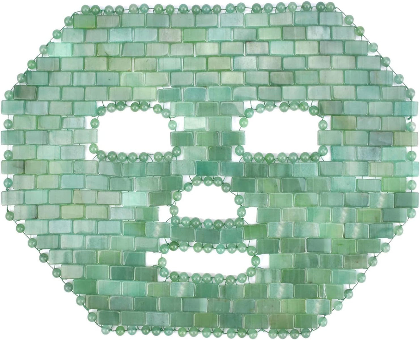 Jade Facial Maskï½100% All Natural Jade Sleep Maskï½Diminish Puffinessï½Soothe Eye Fatigue