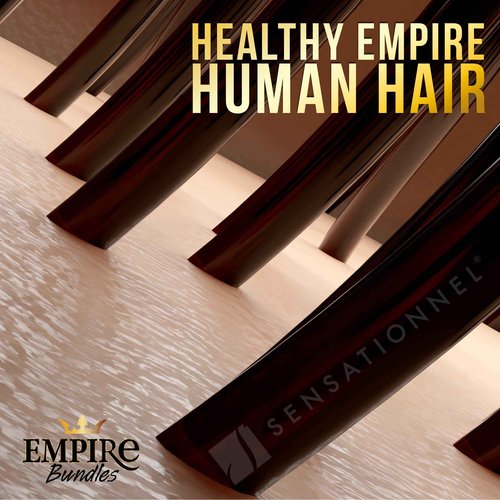 Sensationnel Empire bundles- body wave 10a tangle shed free human hair for weaving and sew in styles - 1 pack (24 inch, NATURAL/BLACK)