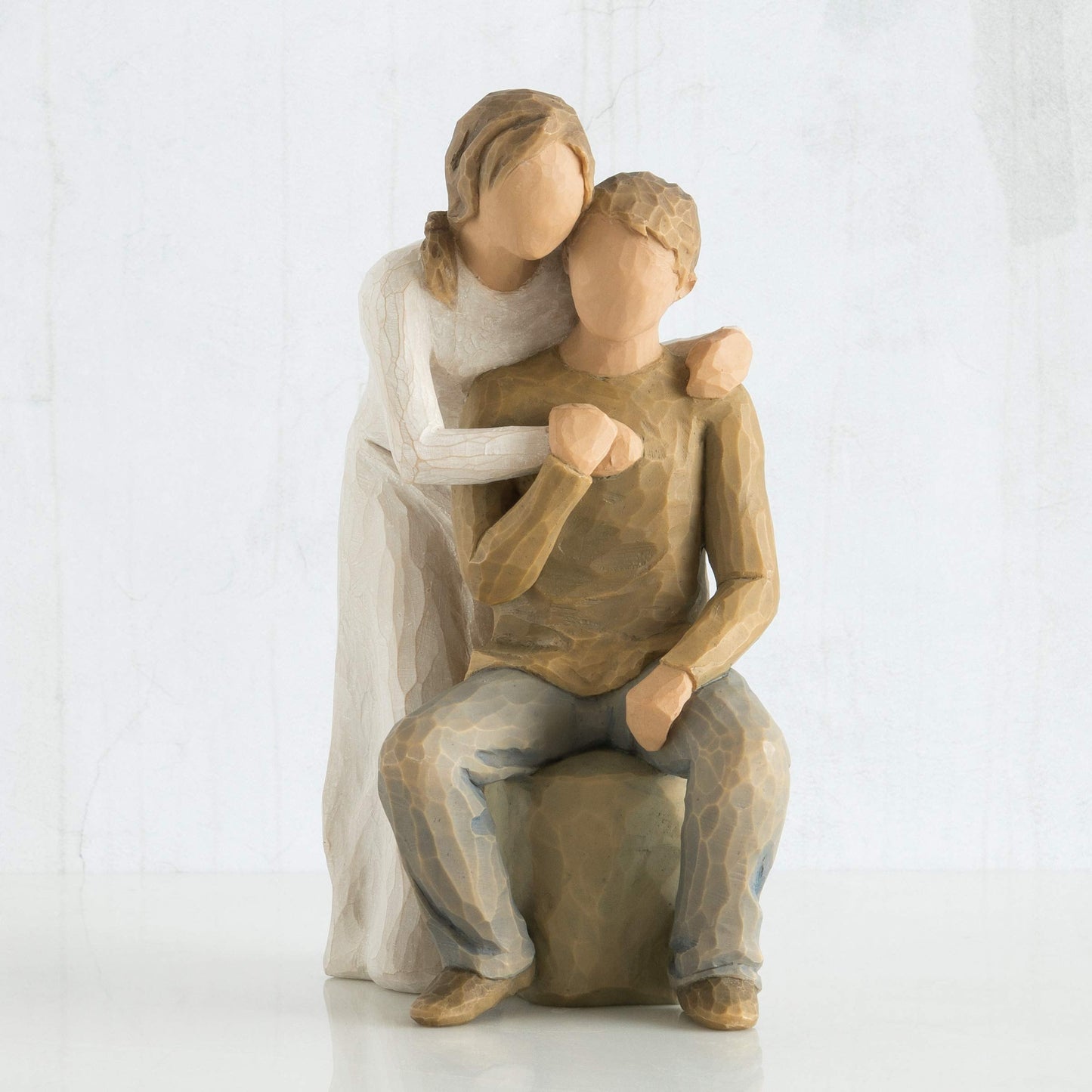Willow Tree You and Me, Sculpted Hand-Painted Figure (Lighter Skin Tones & Hair Color)