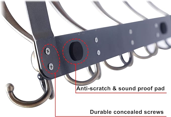 Dseap Over The Door Hook Hanger - Fits 1 3/8" to 1 3/4" Standard Doors | 5 Tri Hooks Heavy Duty Towel/Coat Rack | Door Organizer for Clothes, Jackets, Hats, Towels, Bronze, Pack of 2