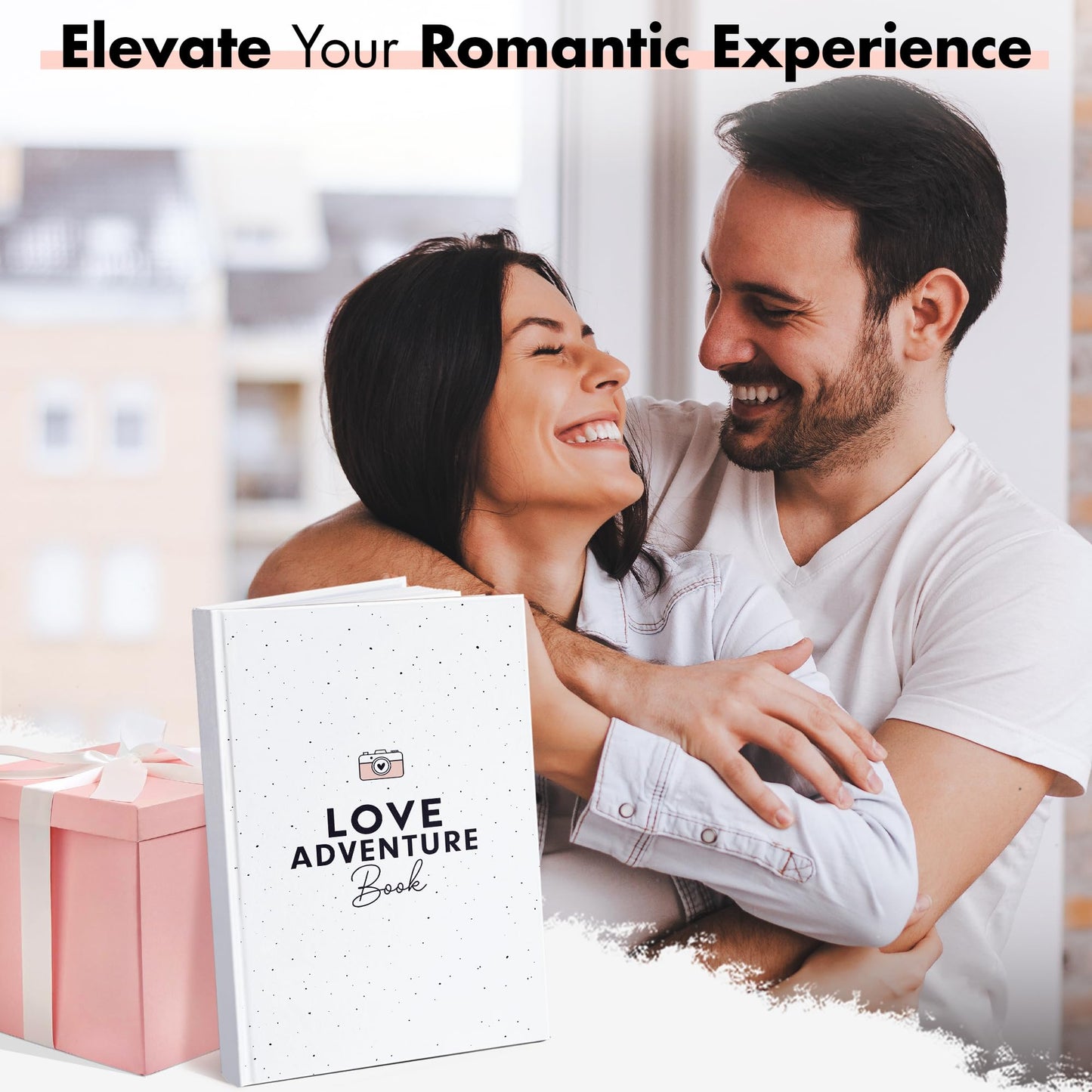 Love Adventure Book - Scratch-Off Adventures & Date Night Ideas for Her, Him, Girlfriend, Boyfriend, Wife, Husband - Perfect for Date Night Ideas, Couple Gifts for Valentines, Anniversaries, Birthdays