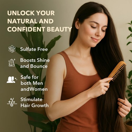 HairSmart Hair Growth Shampoo and Conditioner | Paraben & Sulfate Free with Ayurvedic Herbs | Hair Loss Treatments for Women and Men | Volumizing Shampoo and Conditioner, Pack of 2, 100ml Each