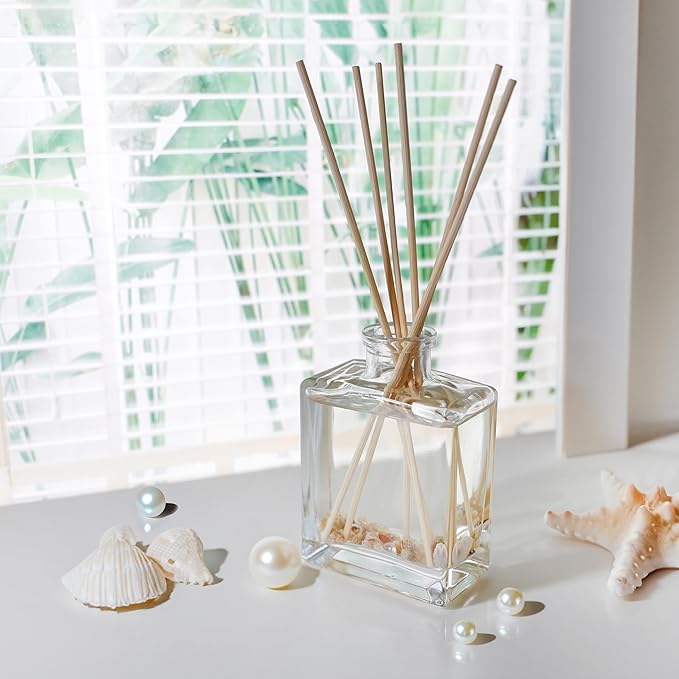 Urban Naturals Reed Diffuser Oil Refill Citrus Bliss with Mandarin, Grapefruit, Lemon Water, Clementine, Green Notes 8 oz + Free Reed Sticks, Made in the USA