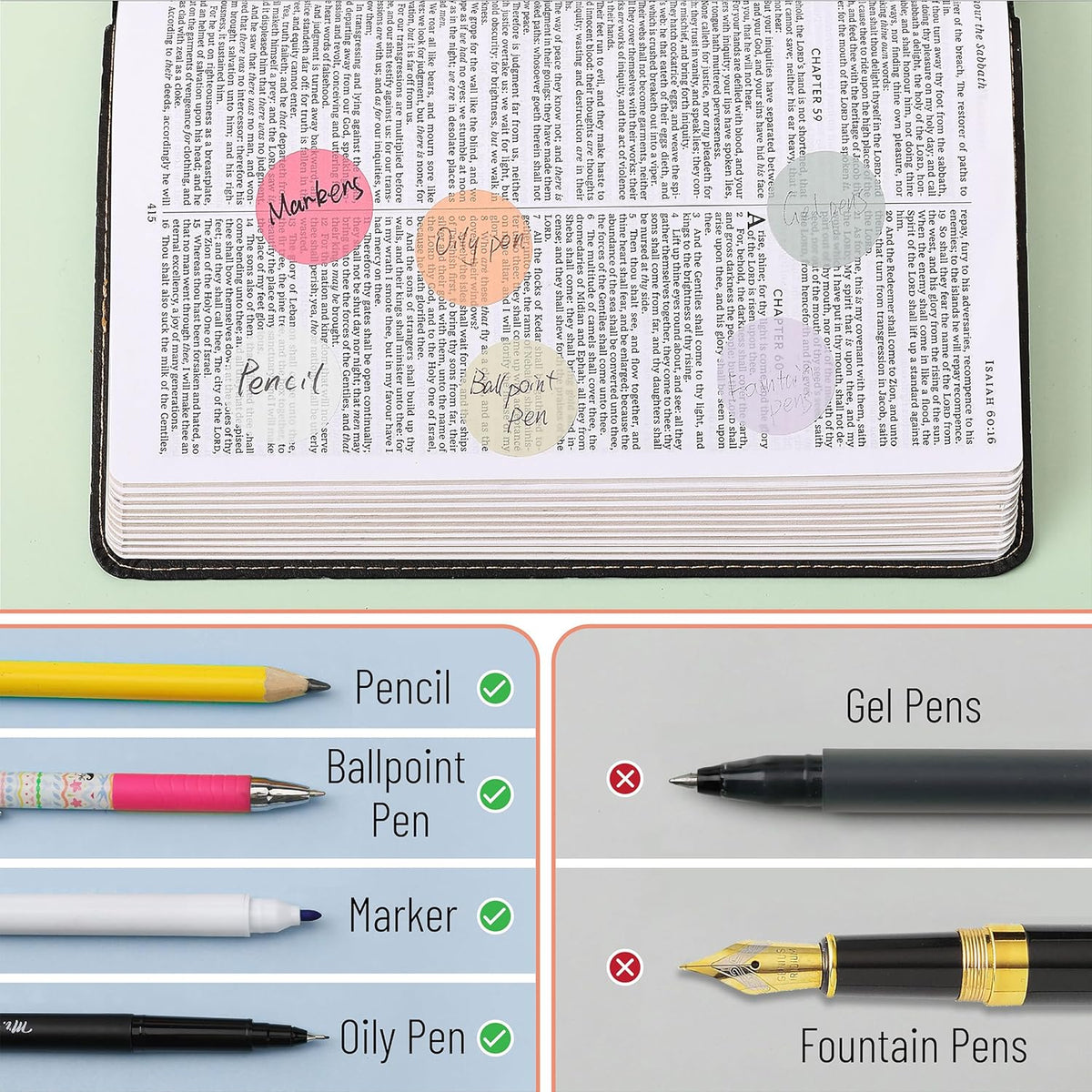 Mr. Pen- Transparent Sticky Notes, 560 Pcs, Pastel Colors, Round Translucent Sticky Notes