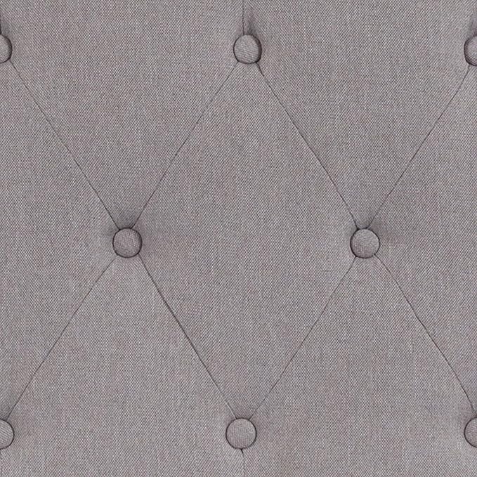 Flash Furniture Cambridge Tufted Upholstered Queen Size Headboard in Light Gray Fabric
