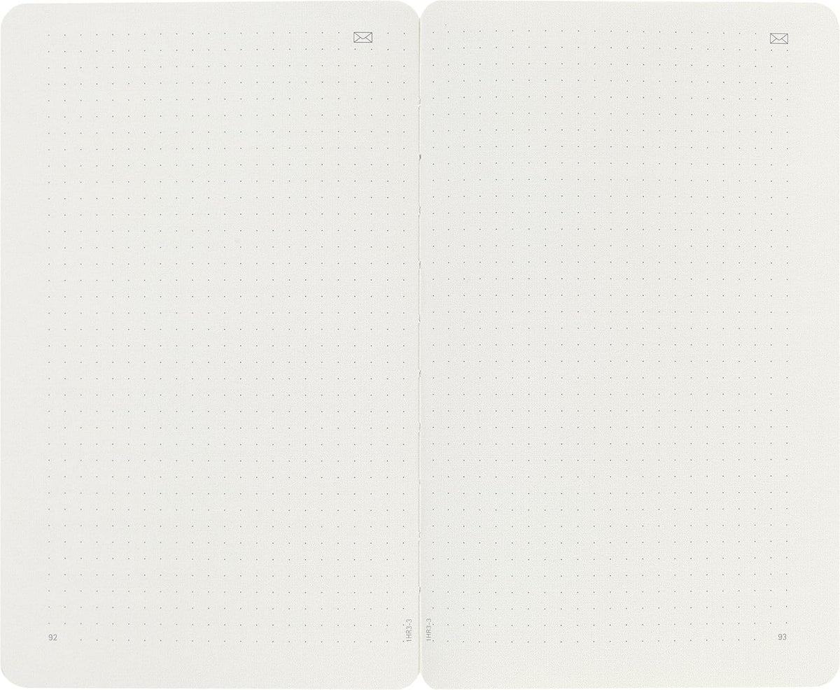 Moleskine Paper Tablet Hard Cover Smart Notebook, Dotted #2, Large (5" x 8.25") Black - Compatible w Pen+ Ellipse (Sold Separately) & App, Digitize, Organize Notes
