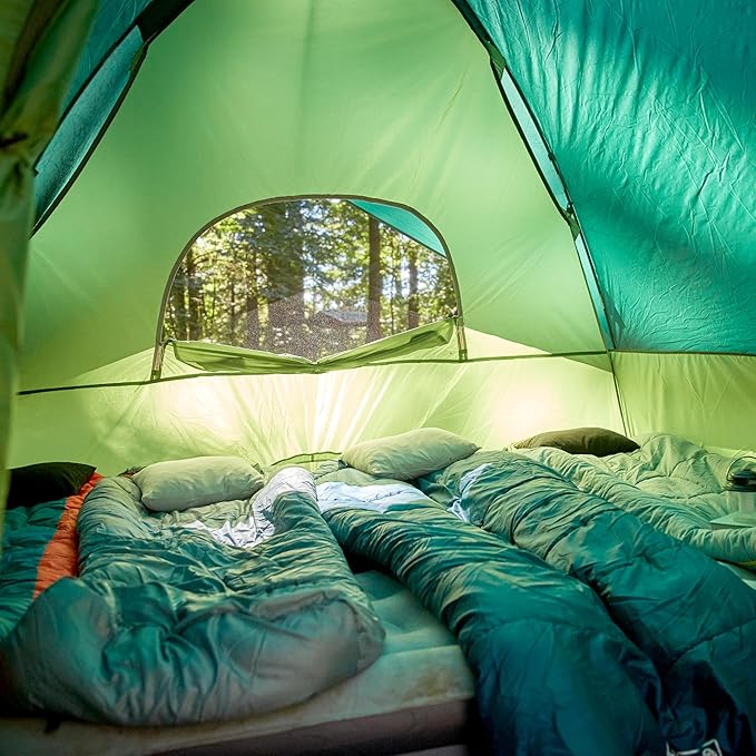 Coleman Sundome Camping Tent with Rainfly, 2/3/4/6 Person Tent Sets Up in 10 Mins, Weatherproof Shelter for Camping, Festivals, Backyard, Sleepovers, & More