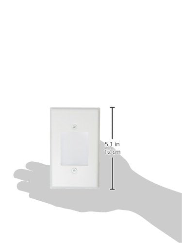 Elco Lighting ELST66W 120V LED Mini Step Light with Smooth White Acrylic Lens