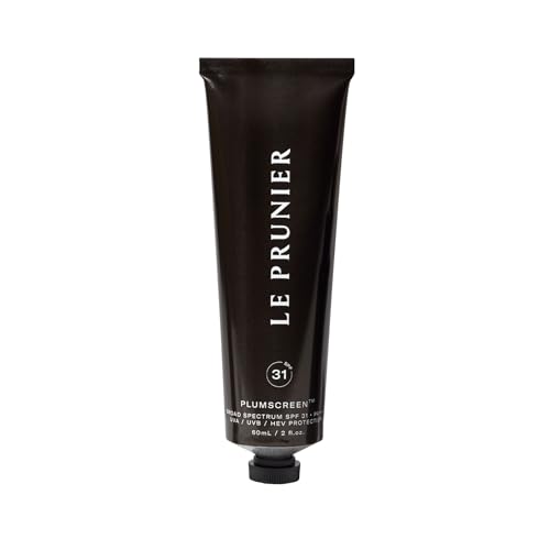 Le Prunier Plumscreen¢ç SPF 31, 2oz Broad Spectrum UVA UVB HEV Protection, PA+++