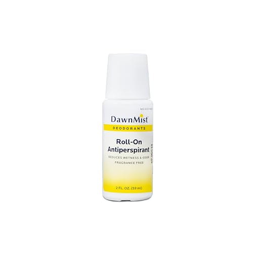 Dukal Dawn Mist Antiperspirant Deodorant, 2 oz., Unscented, Roll-On (Pack of 96) RD20
