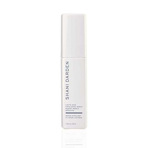 SHANI DARDEN SKIN CARE Lactic Acid Face Serum, Active Night Serum to Help with the Look of Radiant and Smooth Skin, Gentle But Powerful Face Exfoliator, 1.01 fl oz
