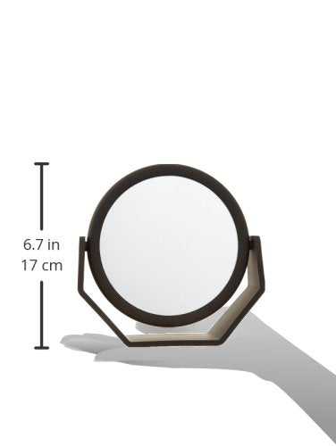 Danielle Midnight Matte Round Vanity Mirror