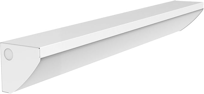 WareLight LED Stairwell & Corridor Light – 2320 Lumen Max, Wattage & CCT Selectable, 2-Foot Wall Mount Lighting Fixture for Commercial & Residential Use, 120-277V, White