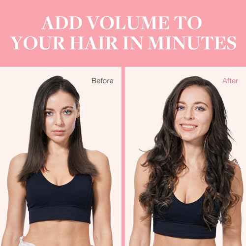 GOO GOO Clip in Hair Extensions Real Human Hair, Remy Human Hair Extensions Clip ins for Women, Natural Human Hair, 20inch 120g 7Pcs, 2 Dark Brown